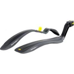 Крылья вело комплект 24-28" SIMPLA Raptor 2 SDE, SPEEDstrap быстросъемное крепление, 